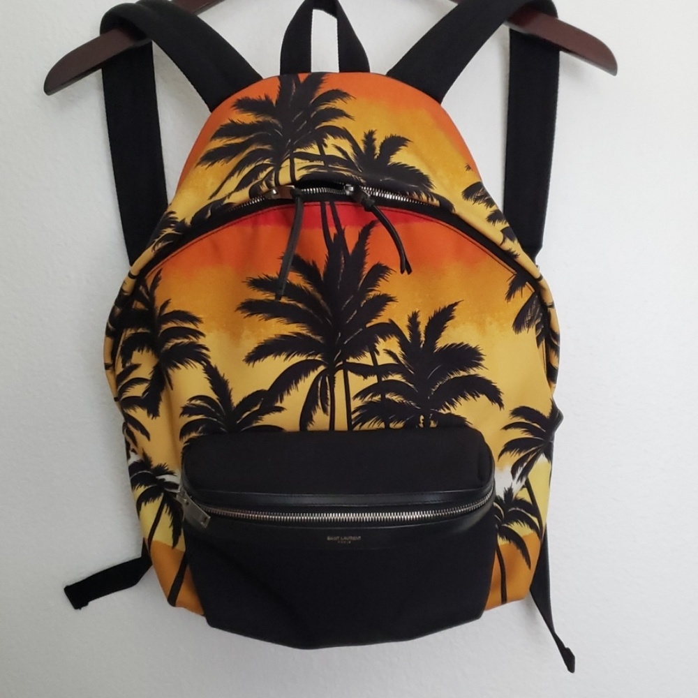 2016 Sunset Palm Tree Backpack - image 1